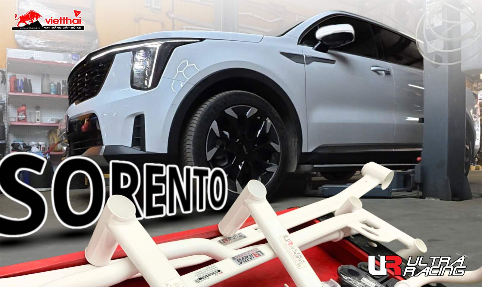 Có Nên Lắp Thanh Giằng Ultra Racing Cho Kia Sorento?